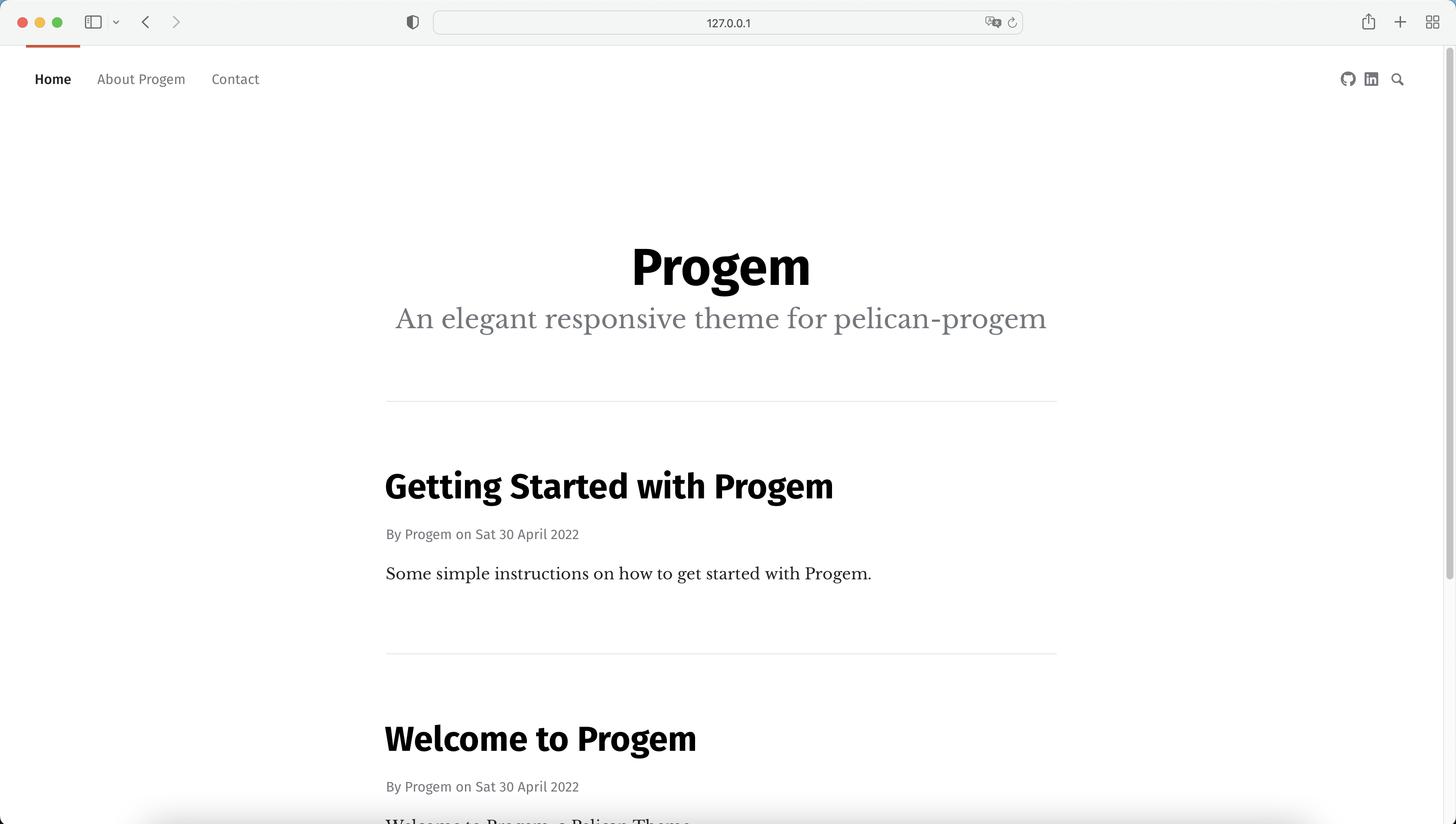 Progem Light theme